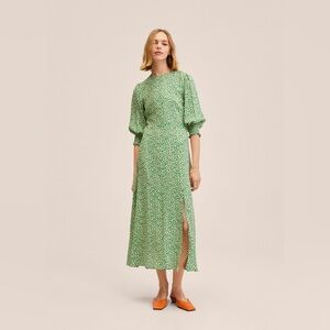 Mango Flower print dress